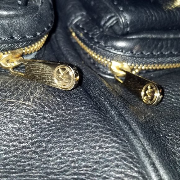 Michael Kors Black Leather Satchel with dust bag - Picture 4 of 16